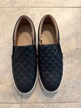 Quilted Slip-On Sneakers